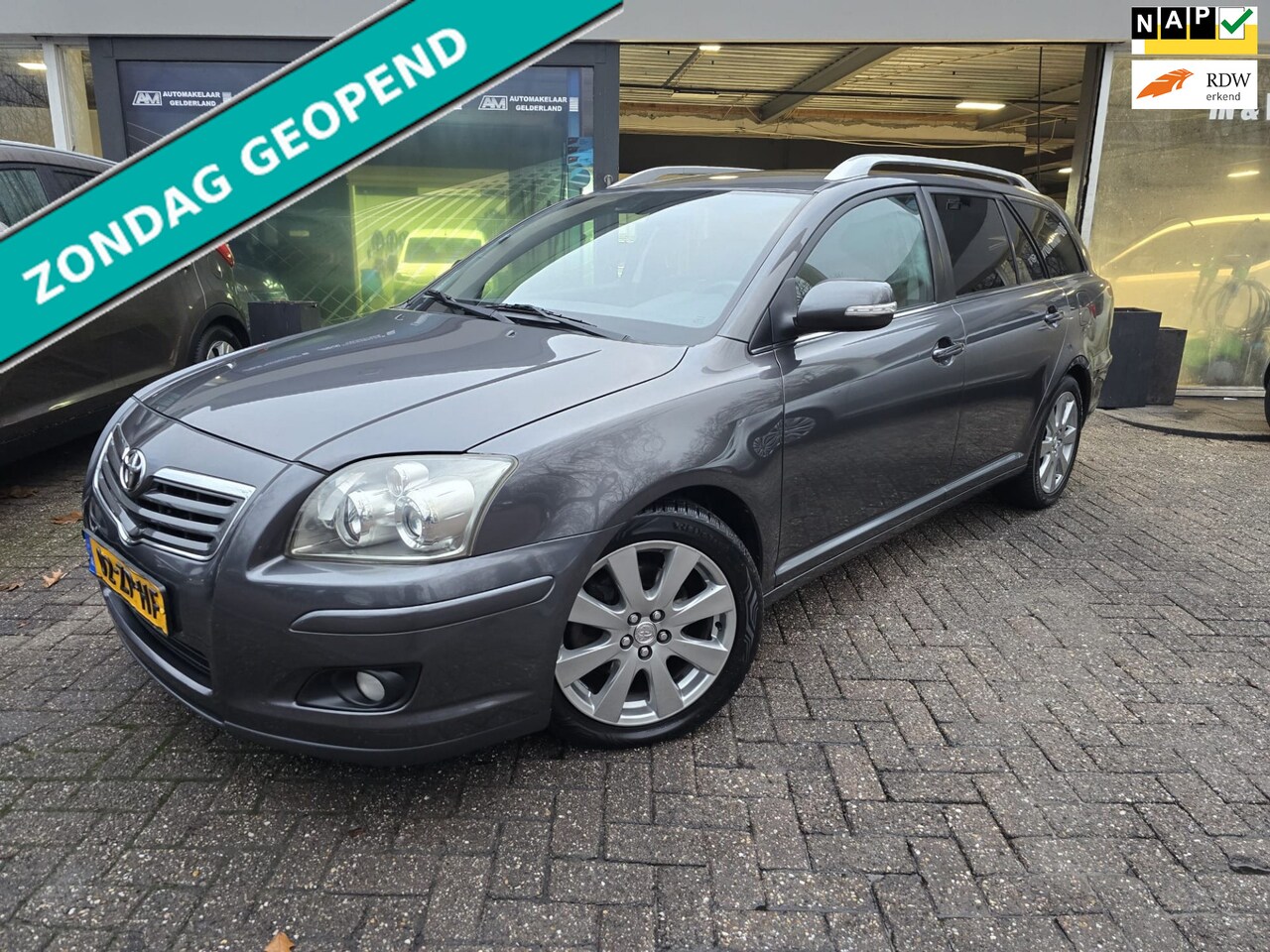 Toyota Avensis Wagon - 2.0 VVTi Luna Business | AUTOMAAT | 1E EIGENAAR | 12MND GARANTIE | NAVI | LEDER | - AutoWereld.nl