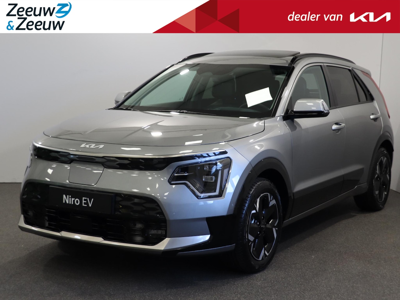 Kia Niro EV - Plus Advanced 64.8 kWh | €1250,- Korting | Private Lease vanaf €609,- p.m. | Stoel- en Stu - AutoWereld.nl