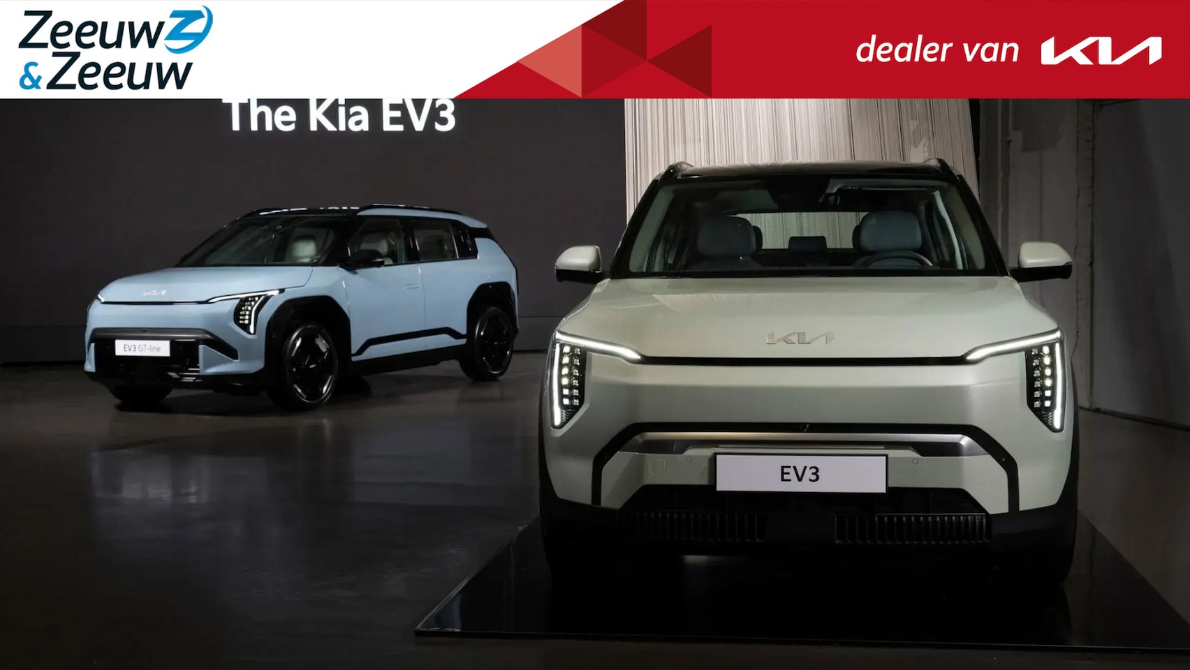 Kia EV3 - GT-Line Private Lease vanaf: €614,-p.m. | 600Km WLTP | Stoel en stuur verwarming | Schuif\ - AutoWereld.nl