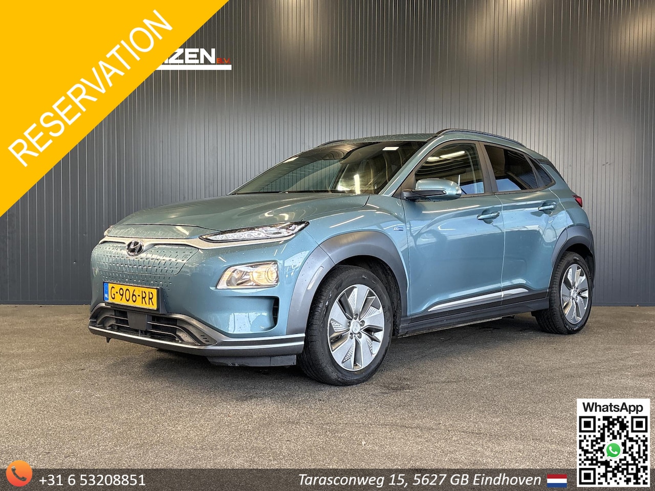 Hyundai Kona Electric - EV Fashion 64 kWh | € 11.950,- NETTO! | Climate | Cruise | Navi | Camera | - AutoWereld.nl