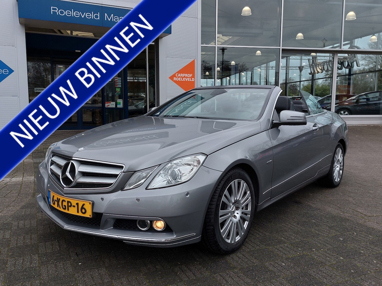 Mercedes-Benz E-klasse Cabrio - 200 CGI 184pk Automaat Avantgarde | Origineel NL | Navi | Clima | Cruise | Lederen Bekledi - AutoWereld.nl