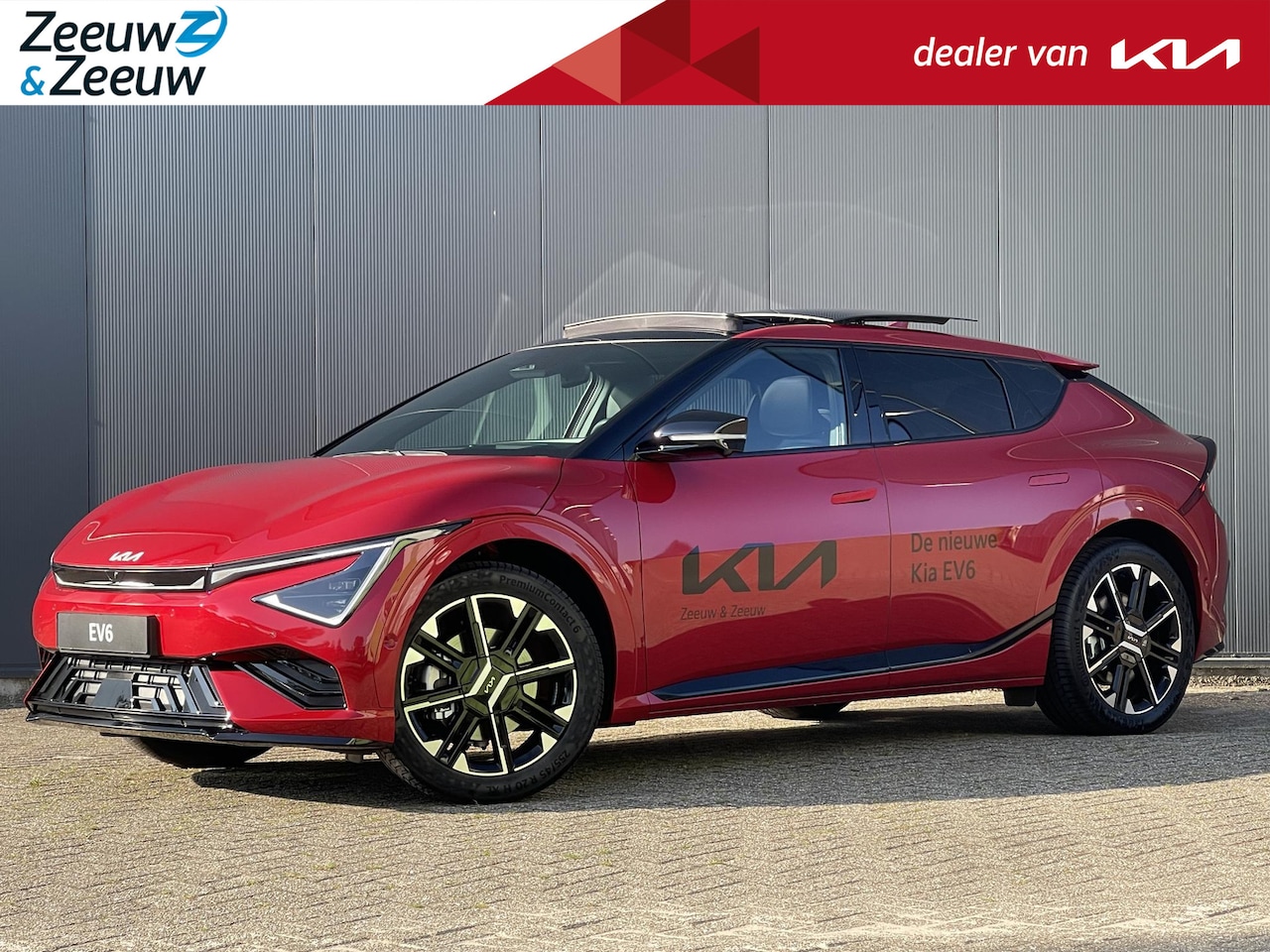 Kia EV6 - GT-Line 84.0kWh RWD | *Nieuw Model* | *Niet op voorraad* | *Nu te bestellen* | *Boek nu uw - AutoWereld.nl