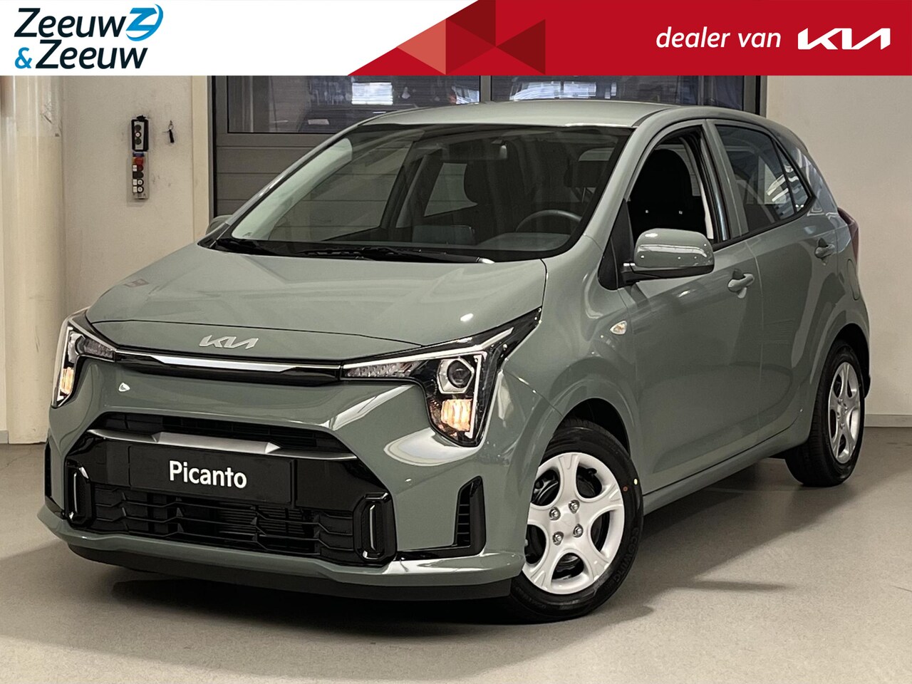 Kia Picanto - 1.0 DPI DynamicLine | 2024 facelift model! | €1.250,- introductievoordeel | Navi | Achteru - AutoWereld.nl