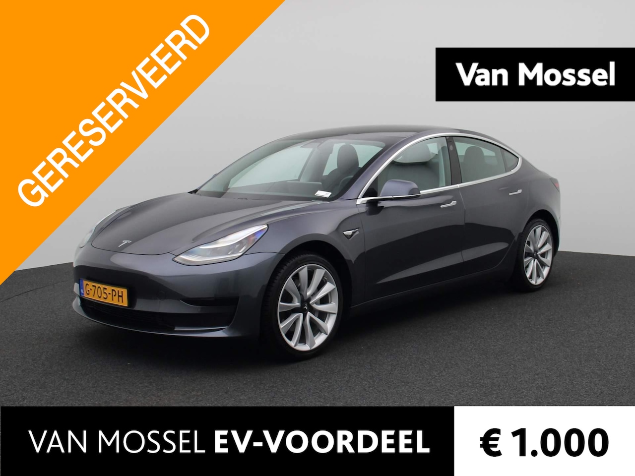 Tesla Model 3 - RWD | Navi | Leder | Panorama Dak | Camera | Audio Premium | Keyless Go+Entry | 19''Inch L - AutoWereld.nl