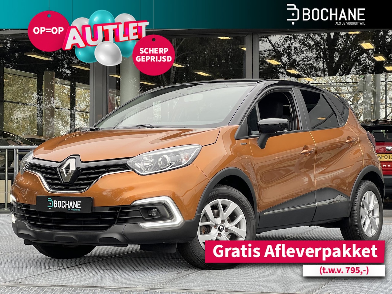 Renault Captur - 1.3 TCe 150 EDC Intens Automaat | Navigatie | Cruise Control | Carplay | - AutoWereld.nl