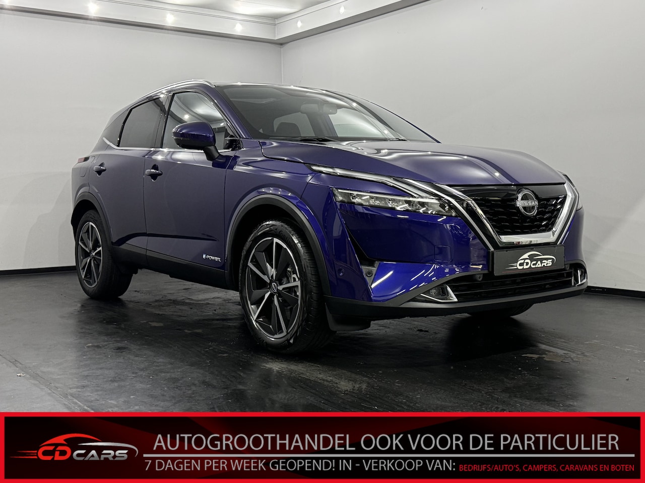 Nissan Qashqai - 1.5 e-Power Tekna Plus 190 pk Half leder, Pano, 360 Camera, Navi, Keyless start, Head-up d - AutoWereld.nl