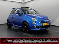 Fiat 500 - 0.9 TwinAir Lounge Cabrio, Virtual desk, Leder, Parkeer sensoren, Airco