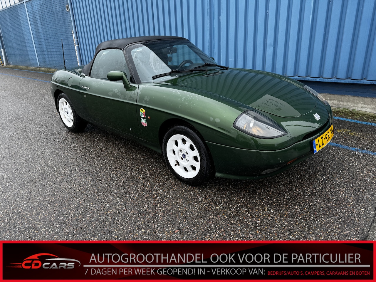 Fiat Barchetta - 1.8-16V Airco Bij de verkoop van gebruikte voertuigen door CD-Cars wordt geen standaard ga - AutoWereld.nl