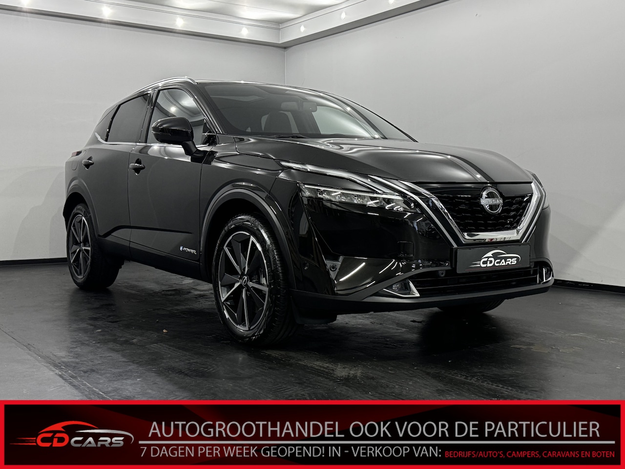 Nissan Qashqai - 1.5 e-Power Tekna plus Half leder, Pano, 360 Camera, Navi, Keyless start, Head-up display - AutoWereld.nl