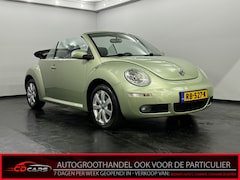 Volkswagen New Beetle Cabriolet - 1.8-20V T Highline Leder, Airco, Parkeer sensoren, Stoelverwarming, Cruise control