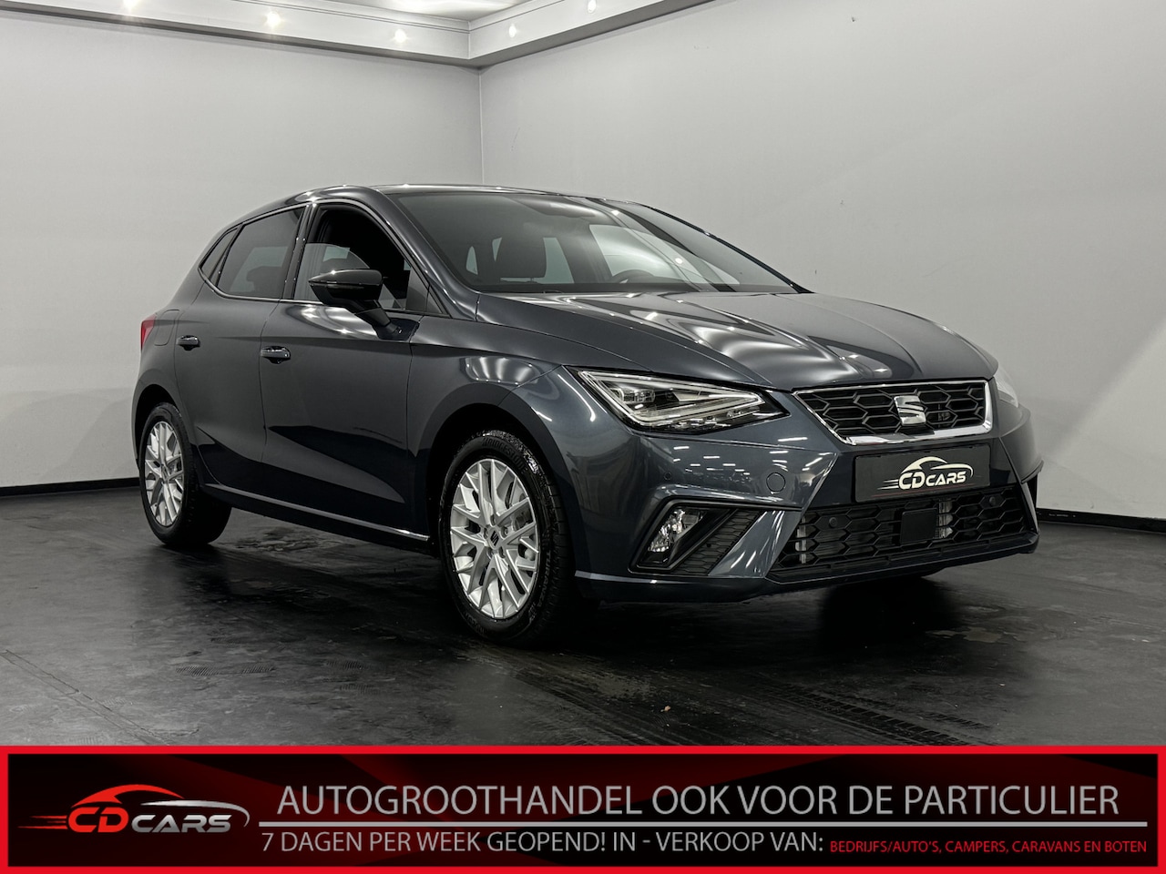 Seat Ibiza - 1.0 EcoTSI FR Clima, Camera, Navi, Keyless start, Cruise control, 4 jaar garantie - AutoWereld.nl