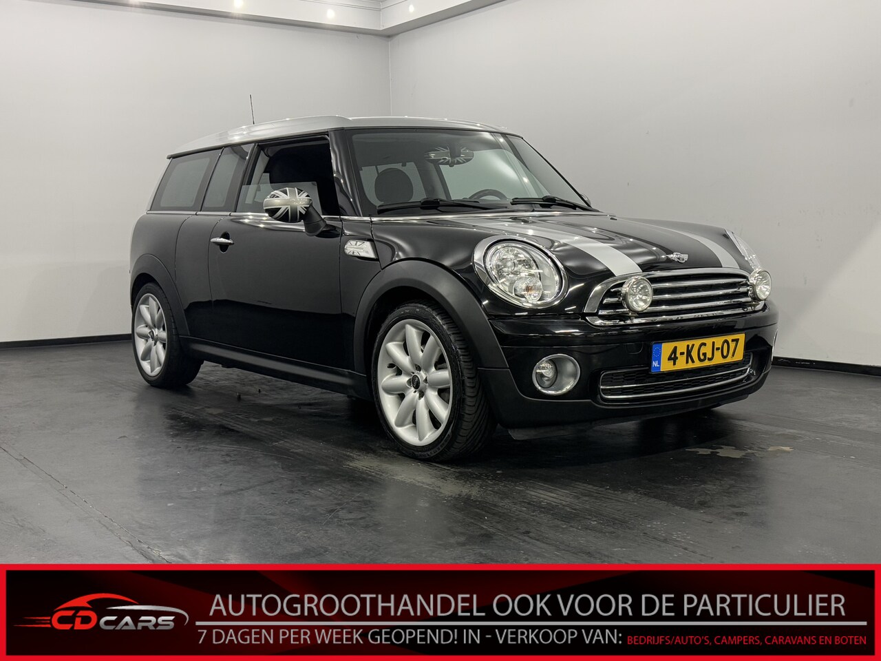 MINI Clubman - Mini 1.4 One Salt Airco, Navi, A start stop, Cruise control, Lichtmetalen velgen - AutoWereld.nl