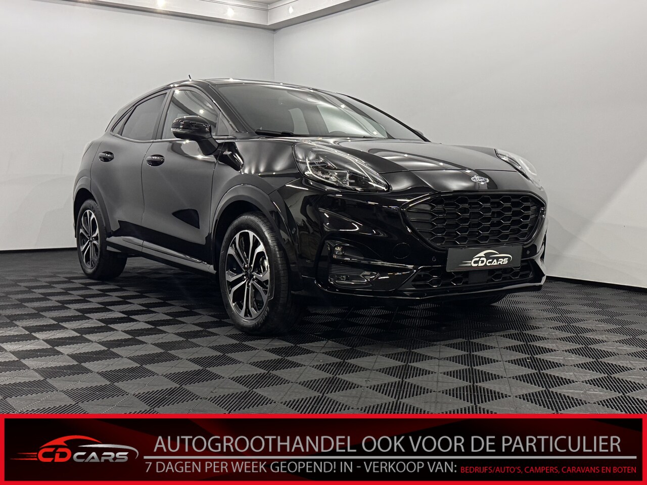 Ford Puma - 1.0 EcoBoost Hybrid ST-Line Half leder, Winterpakket, Cruise control, Rijstrook correctie, - AutoWereld.nl