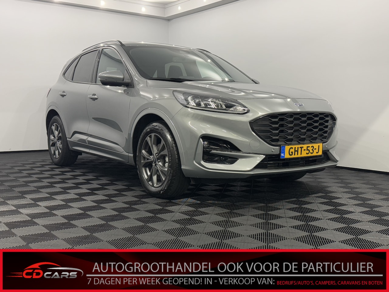 Ford Kuga - 1.5 EcoBoost ST-Line Clima, Camera, Navi, Virtual desk, Keyless start, Cruise control, Lic - AutoWereld.nl