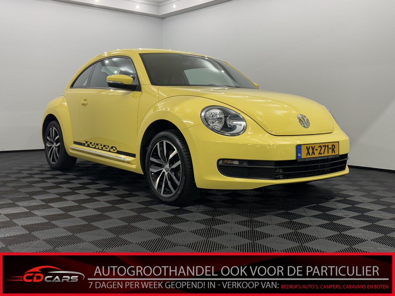 Volkswagen Beetle - 1.4 Tsi Leder, Airco, Navi, Cruise control, Stoelverwarming, Lichtmetalen velgen - AutoWereld.nl