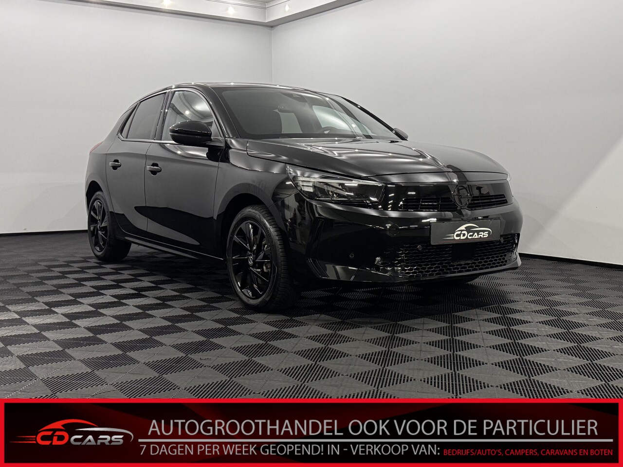 Opel Corsa - 1.2 Turbo GS Pano, Half leder, Navi, Camera, Virtual desk, Keyless start, 2 jaar garantie - AutoWereld.nl