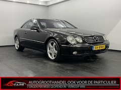 Mercedes-Benz CL-klasse - 500 leder, Schuifdak, Navi, Parkeer sensoren, Clima, Stoelverwarming