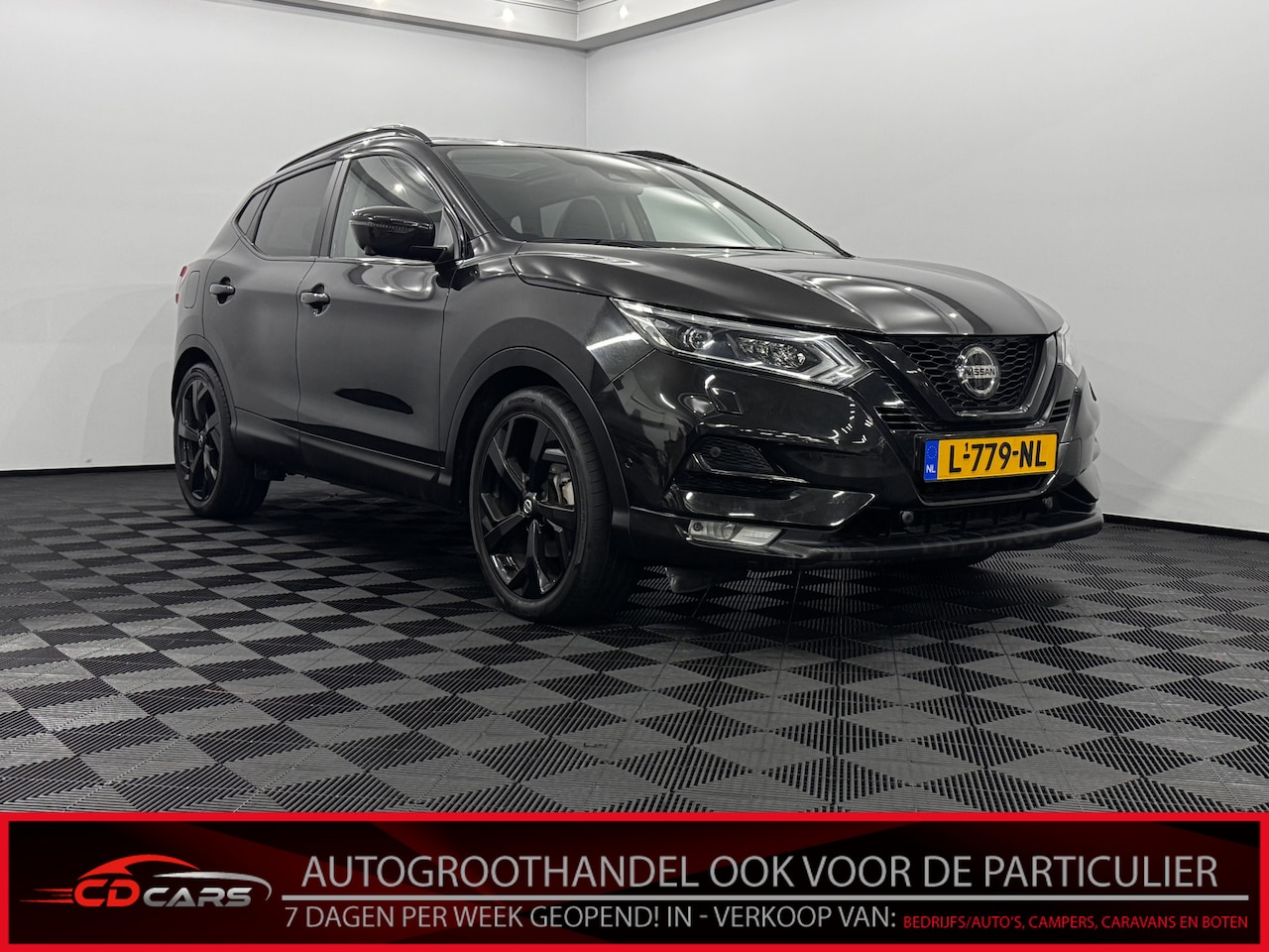 Nissan Qashqai - 1.3 DIG-T Premium Edition Leder, Pano, 360 Camera, Navi, Keyless start, Cruise control - AutoWereld.nl