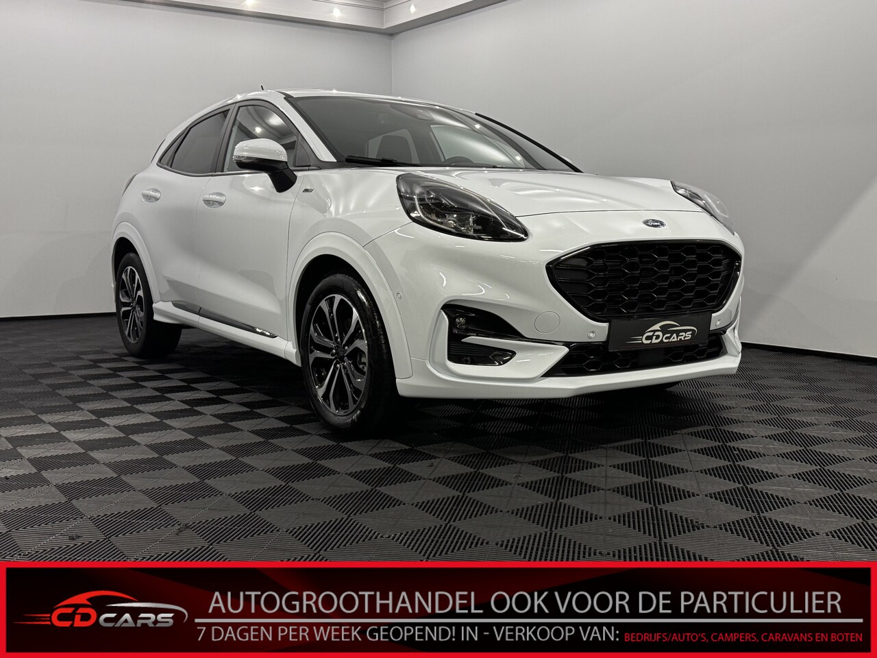 Ford Puma - 1.0 EcoBoost Hybrid ST-Line Half leder, Winterpakket, Cruise control, Rijstrook correctie, - AutoWereld.nl