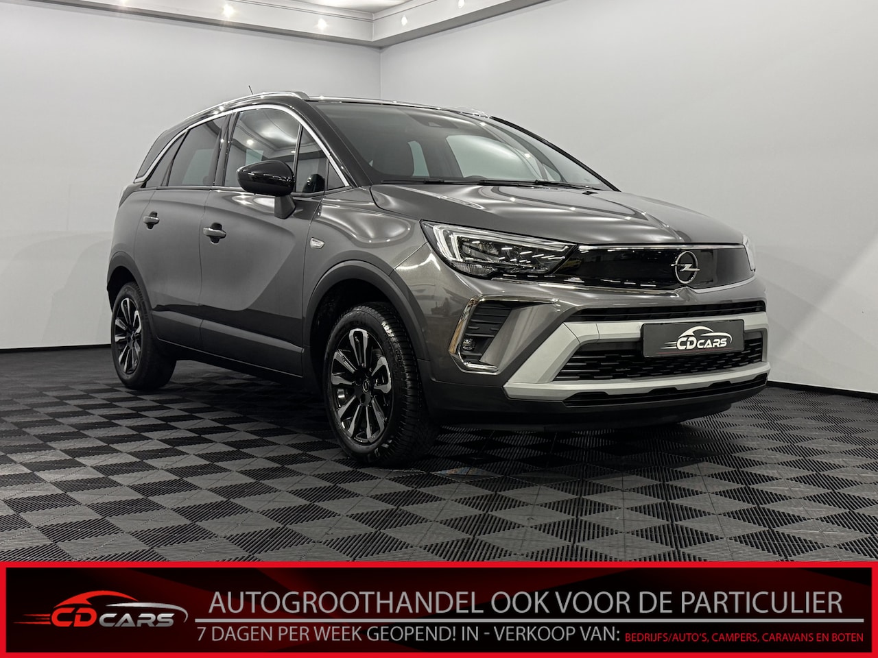 Opel Crossland - 1.2 Turbo Elegance Half leder, Winterpakket, Cruise control, Rijstrook correctie, Clima, 2 - AutoWereld.nl