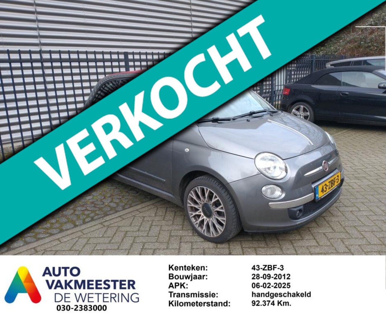 Fiat 500 C - 0.9 TwinAir 85 Rock - AutoWereld.nl