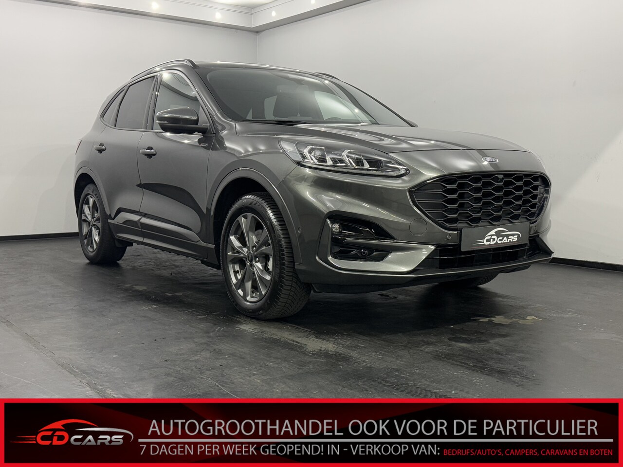 Ford Kuga - 2.5 PHEV ST-Line X Half leder, Camera, Navi, Winterpakket, Virtual desk, Keyless start, He - AutoWereld.nl