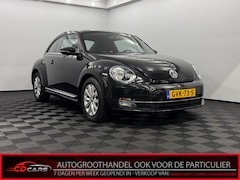 Volkswagen Beetle - 1.6 TDI Design Clima, Navi, Parkeer sensoren, Cruise control, Lichtmetalen velgen