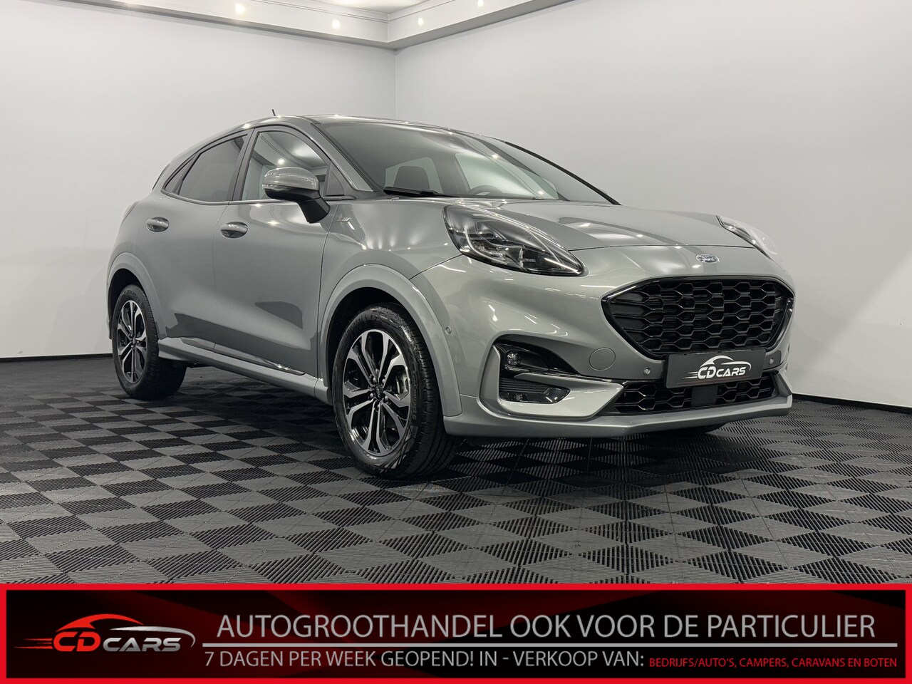 Ford Puma - 1.0 EcoBoost Hybrid ST-Line Camera, Navi, Winterpakket, Virtual desk, Cruise control, Keyl - AutoWereld.nl