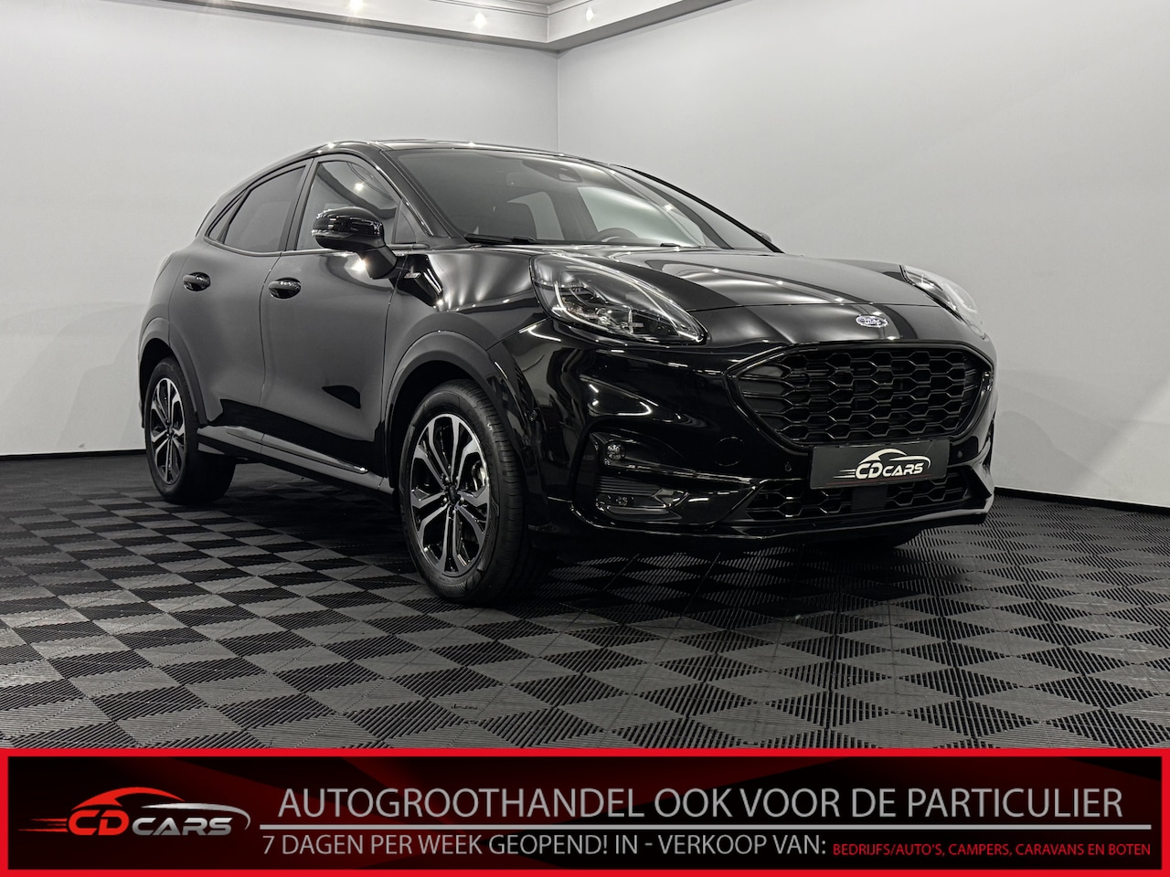 Ford Puma - 1.0 EcoBoost Hybrid ST-Line Clima, Navi, Camera, Virtual desk, Keyless start, Winterpakket - AutoWereld.nl