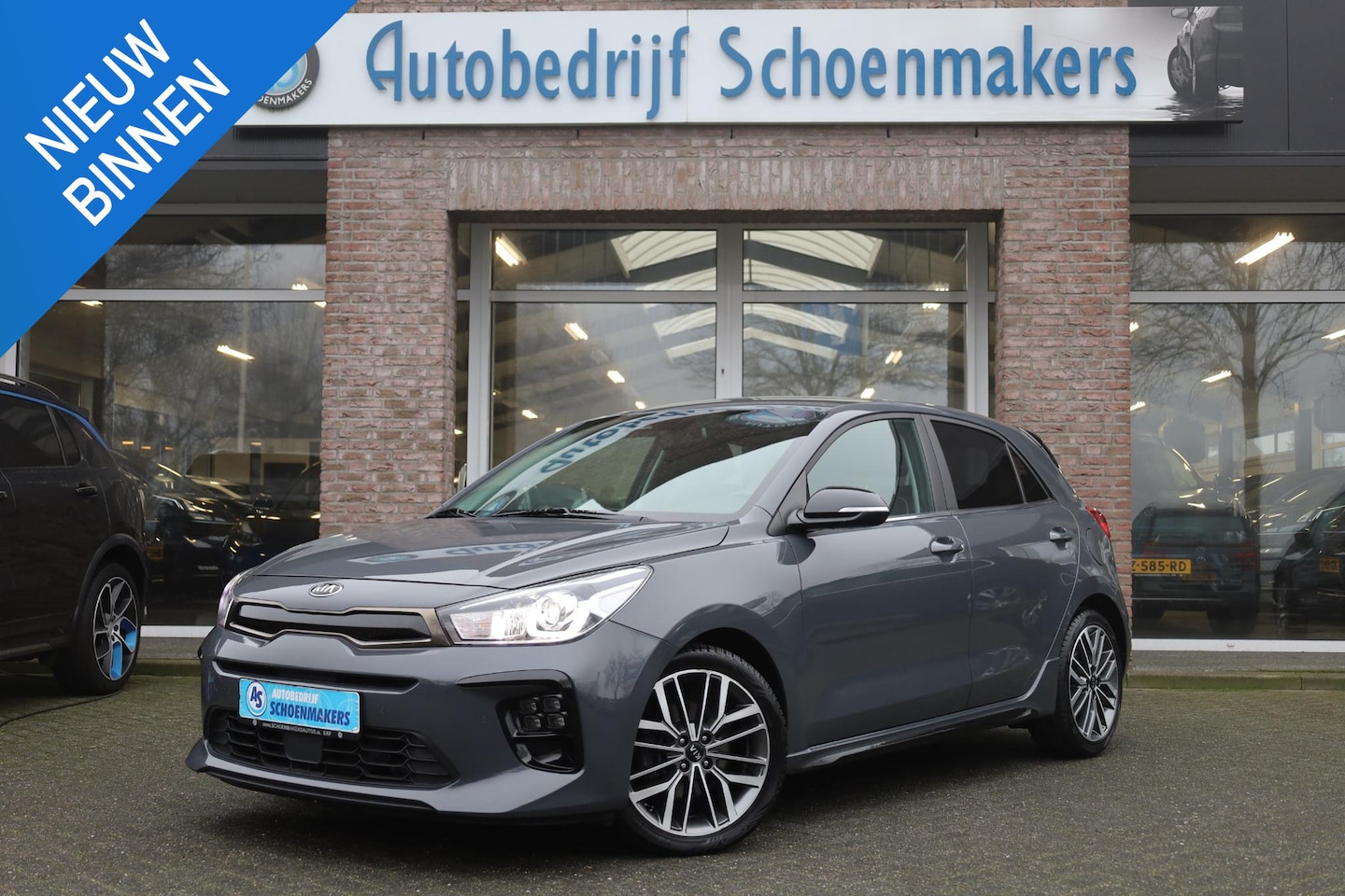 Kia Rio - 1.0 TGDI GT-Line STOEL/STUURVERWARMING HALFLEER DAB+ NAVI CAMERA CRUISE CARPLAY 2XPDC 17" - AutoWereld.nl