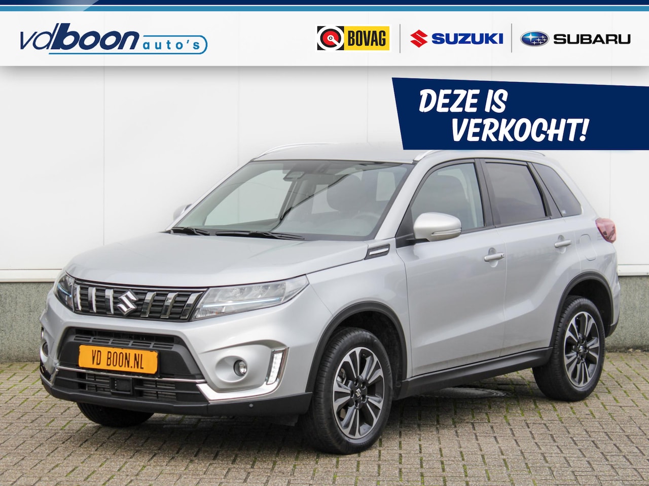 Suzuki Vitara - 1.4 Boosterjet Style Smart Hybrid AllGrip Automaat |  Navi | Adap. Cruise | Camera | Schui - AutoWereld.nl