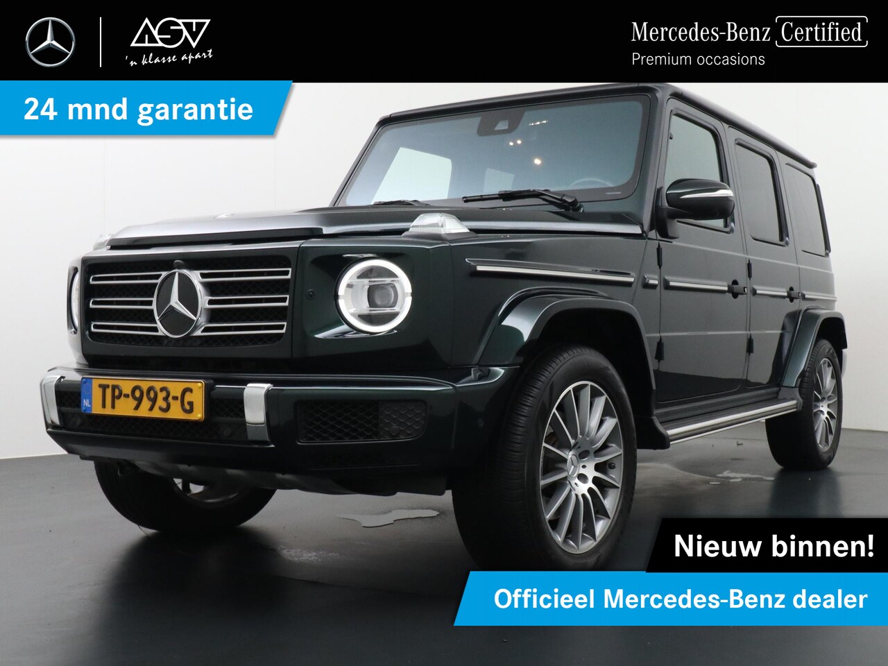 Mercedes-Benz G-klasse - 500 | Schuif - Kanteldak | Sfeerverlichting | Burmester Surround System | Distronic Cruise - AutoWereld.nl