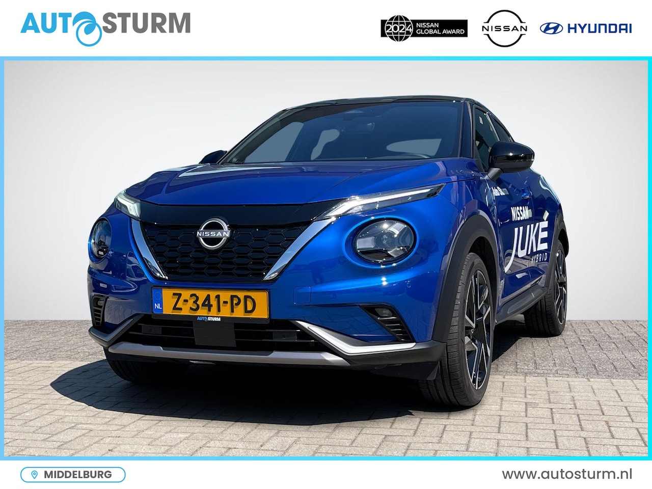 Nissan Juke - 1.6 Hybrid N-Design Cold Pack - AutoWereld.nl