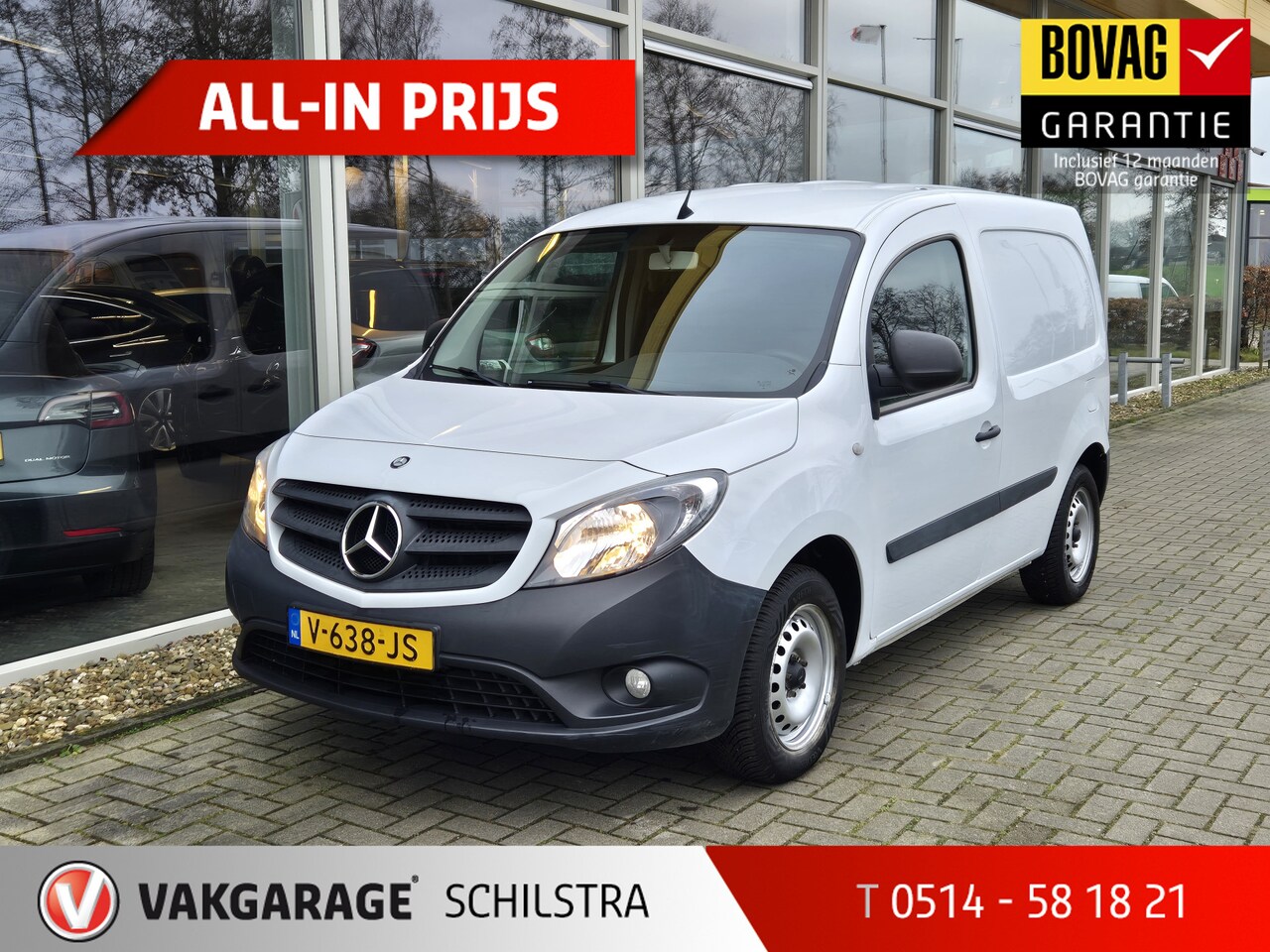 Mercedes-Benz Citan - 108 CDI BlueEFFICIENCY | Bluetooth | Cruise Control - AutoWereld.nl