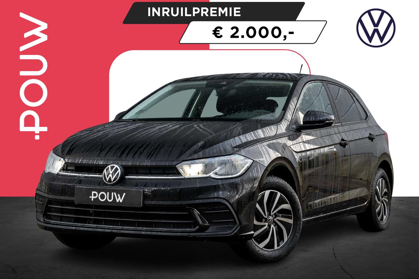 Volkswagen Polo - 1.0 TSI 95pk Life Edition | Extra Getint Glas | Achteruitrijcamera - AutoWereld.nl