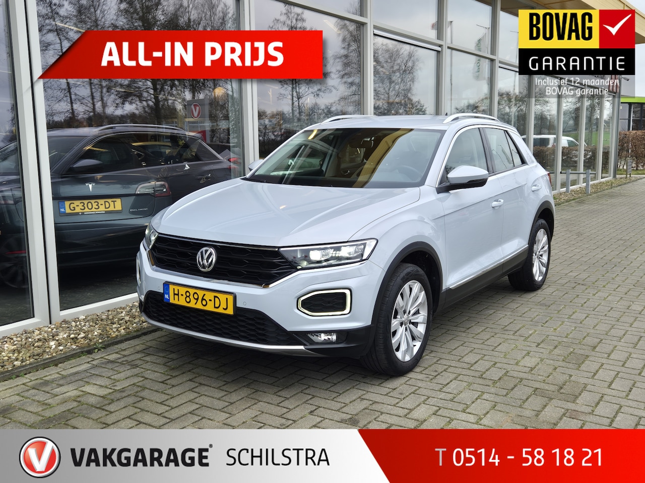 Volkswagen T-Roc - 1.5 TSI Sport | Navigatie | Digital Cockpit | Adaptive Cruise - AutoWereld.nl