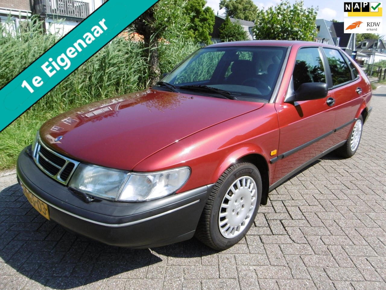 Saab 900 - 2.0 5-deurs 131pk Airco Cruise UNIEKE STAAT 25 jaar lang 1e eigenaar - AutoWereld.nl