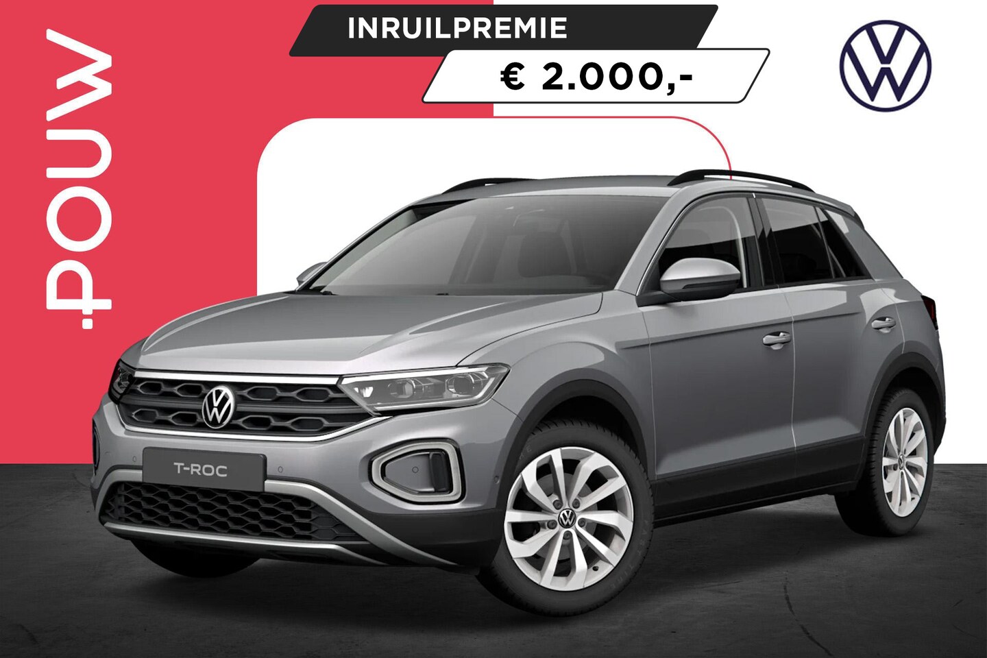 Volkswagen T-Roc - 1.5 TSI 150pk Life Edition | Assistance Pakket Plus | 17" Velgen - AutoWereld.nl