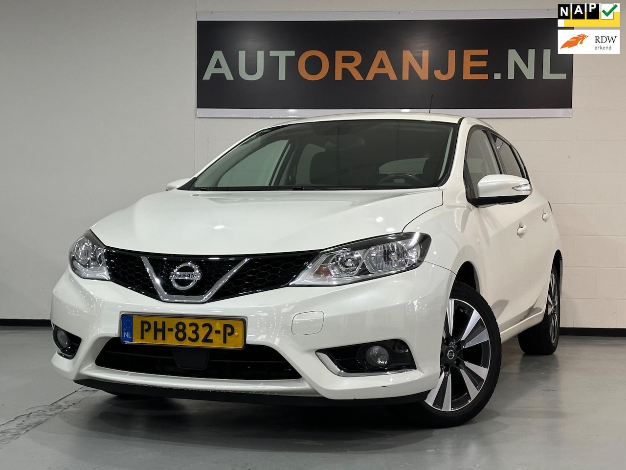 Nissan Pulsar - 1.2 DIG-T N-Vision-Clima-Cruise-Navi-PDC-NAP!! - AutoWereld.nl