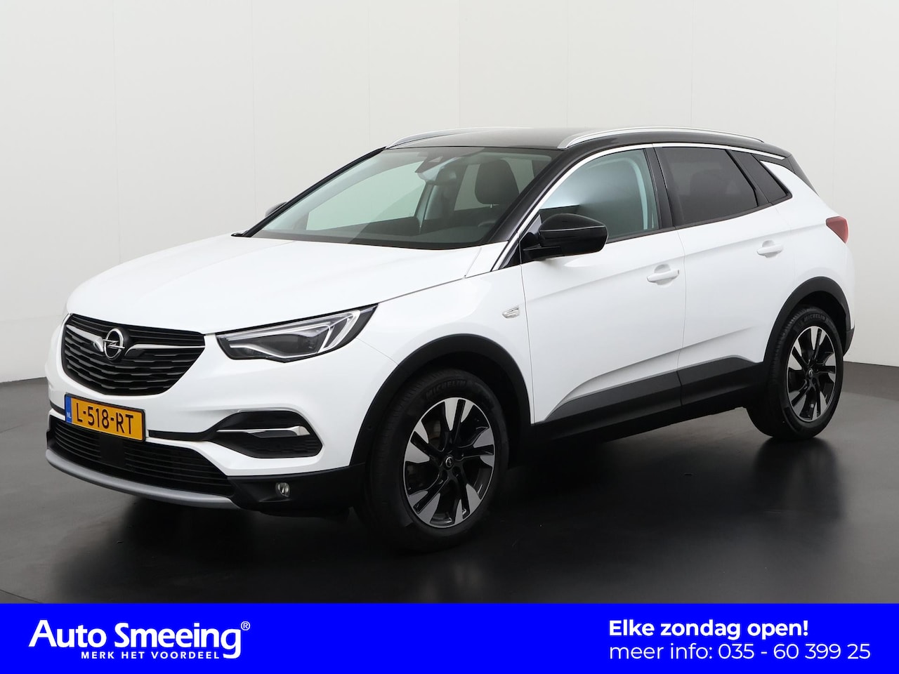 Opel Grandland X - 1.2 Turbo Ultimate | Camera | Carplay | Blind spot | Winter pakket | Zondag open! - AutoWereld.nl