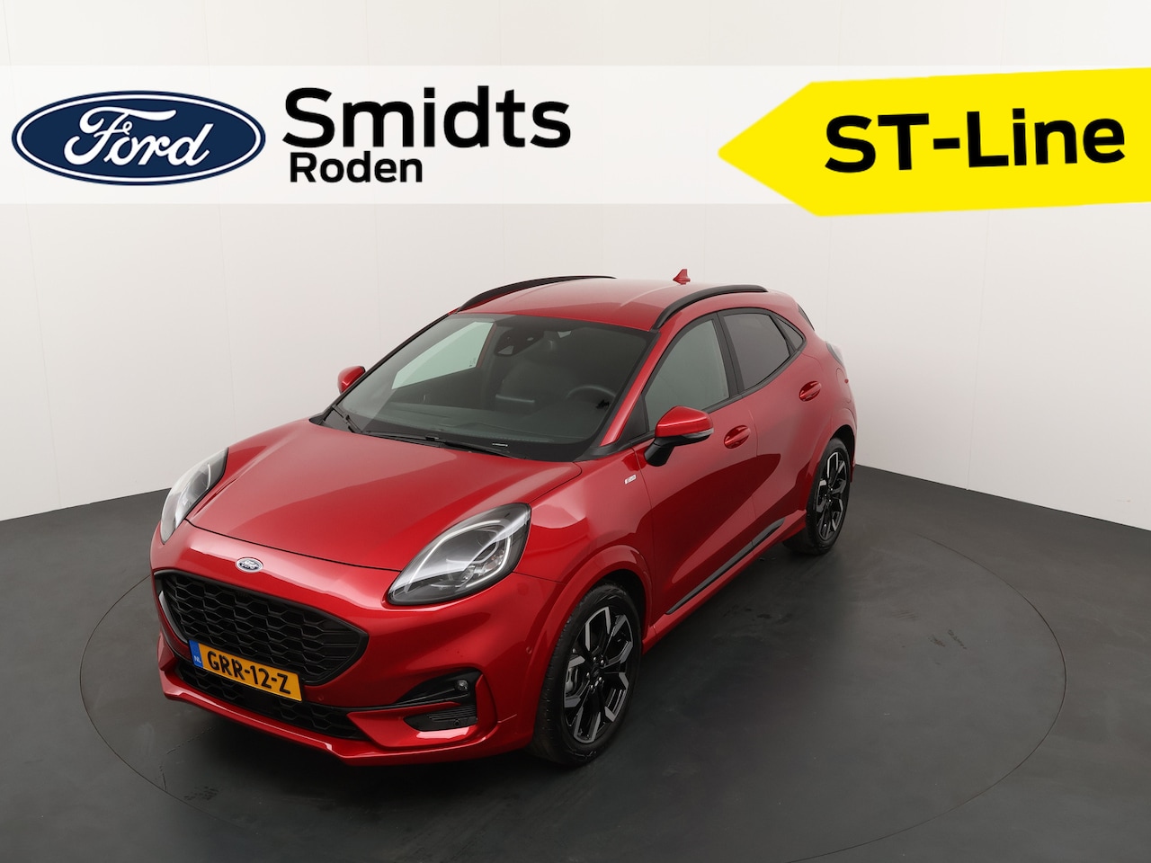 Ford Puma - EcoBoost Hybrid 125 pk ST-Line X | Camera | LED | B&O | Half leer | 18" | Apple Carplay | - AutoWereld.nl