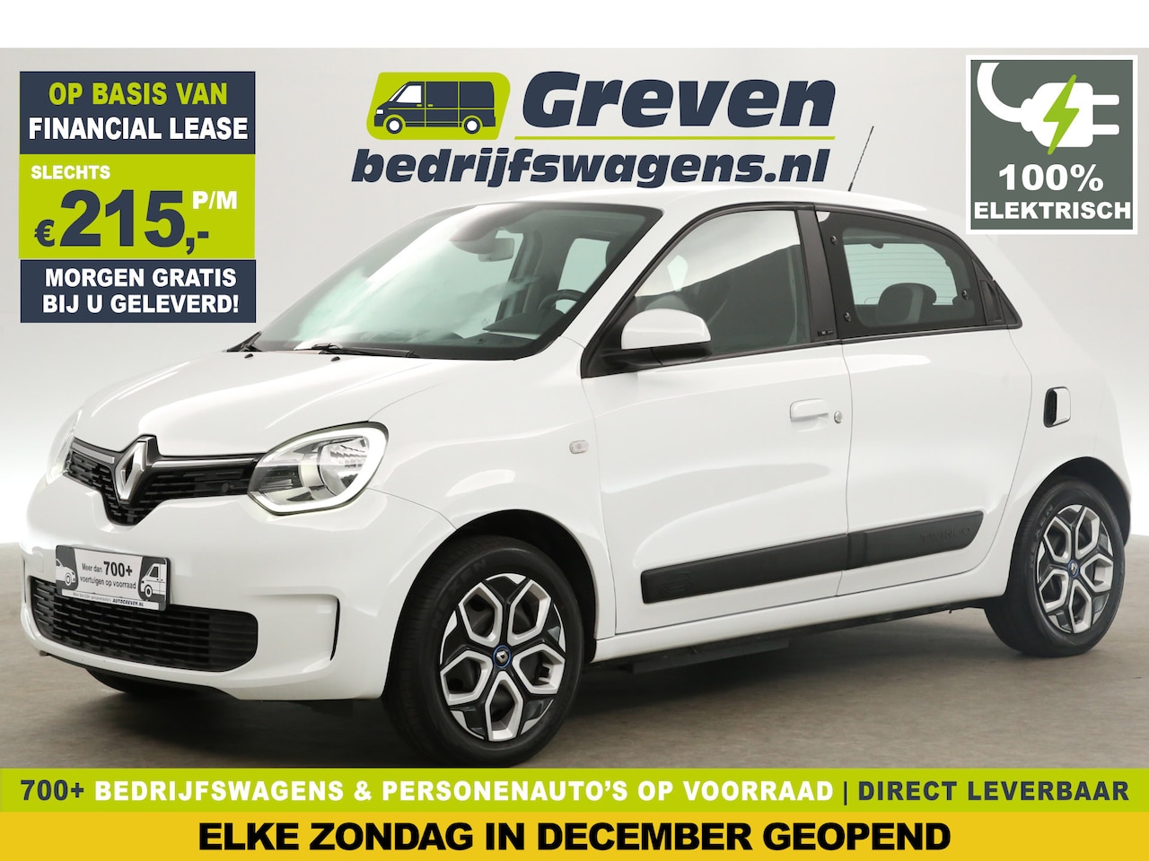 Renault Twingo Z.E. - R80 Life 22kWh Elektrisch Automaat Clima Carplay Cruise LED DAB+ 4 Persoons - AutoWereld.nl