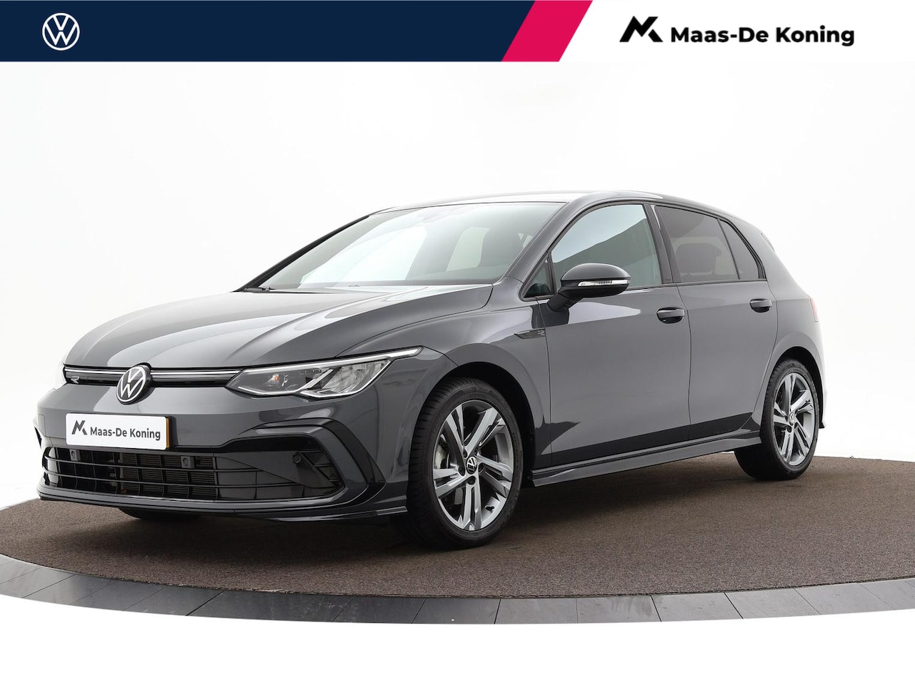 Volkswagen Golf - 1.5 eTsi 130pk DSG R-Line · ACC · P-Sensoren · App-Connect · Navi · Getint Glas · 17'' Inc - AutoWereld.nl