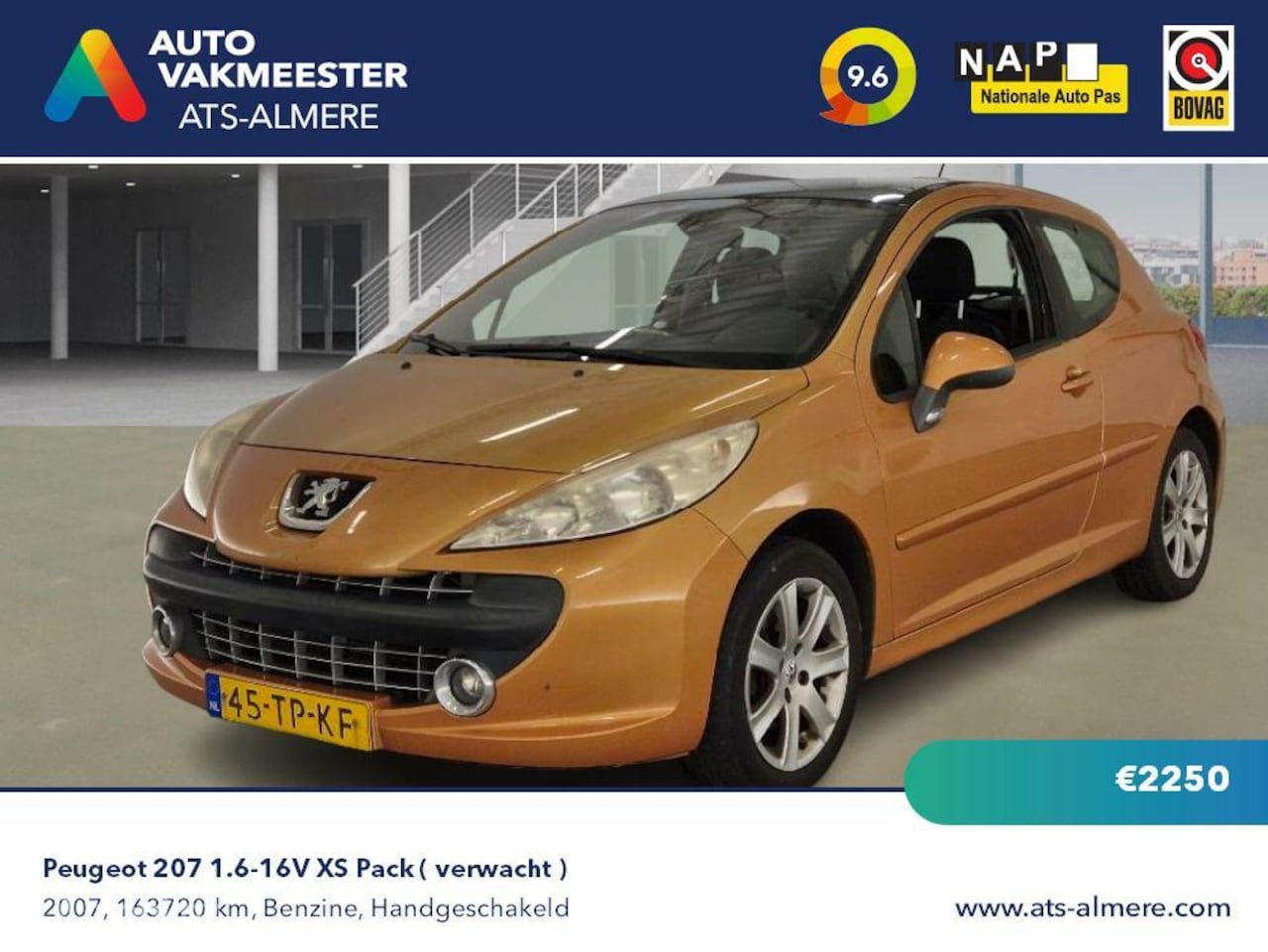 Peugeot 207 - 1.6-16V XS Pack 1.6-16V XS Pack ( verwacht ) - AutoWereld.nl