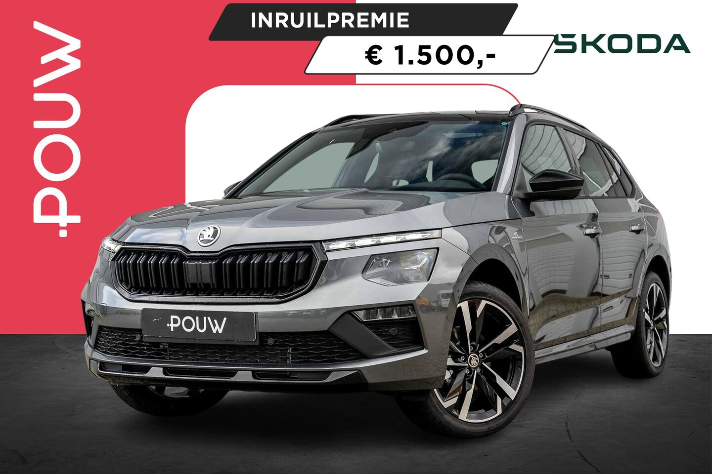 Skoda Kamiq - 1.0 TSI 115pk DSG Monte Carlo | Uitklapbare Trekhaak | Winterpakket - AutoWereld.nl