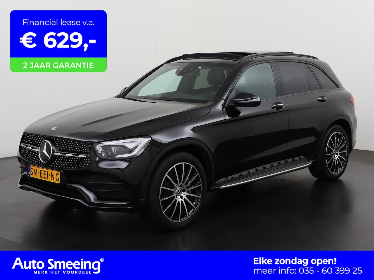 Mercedes-Benz GLC-klasse - 300e 4MATIC Premium AMG Night | Luchtvering | Panoramadak | Trekhaak | Burmester | Zondag - AutoWereld.nl