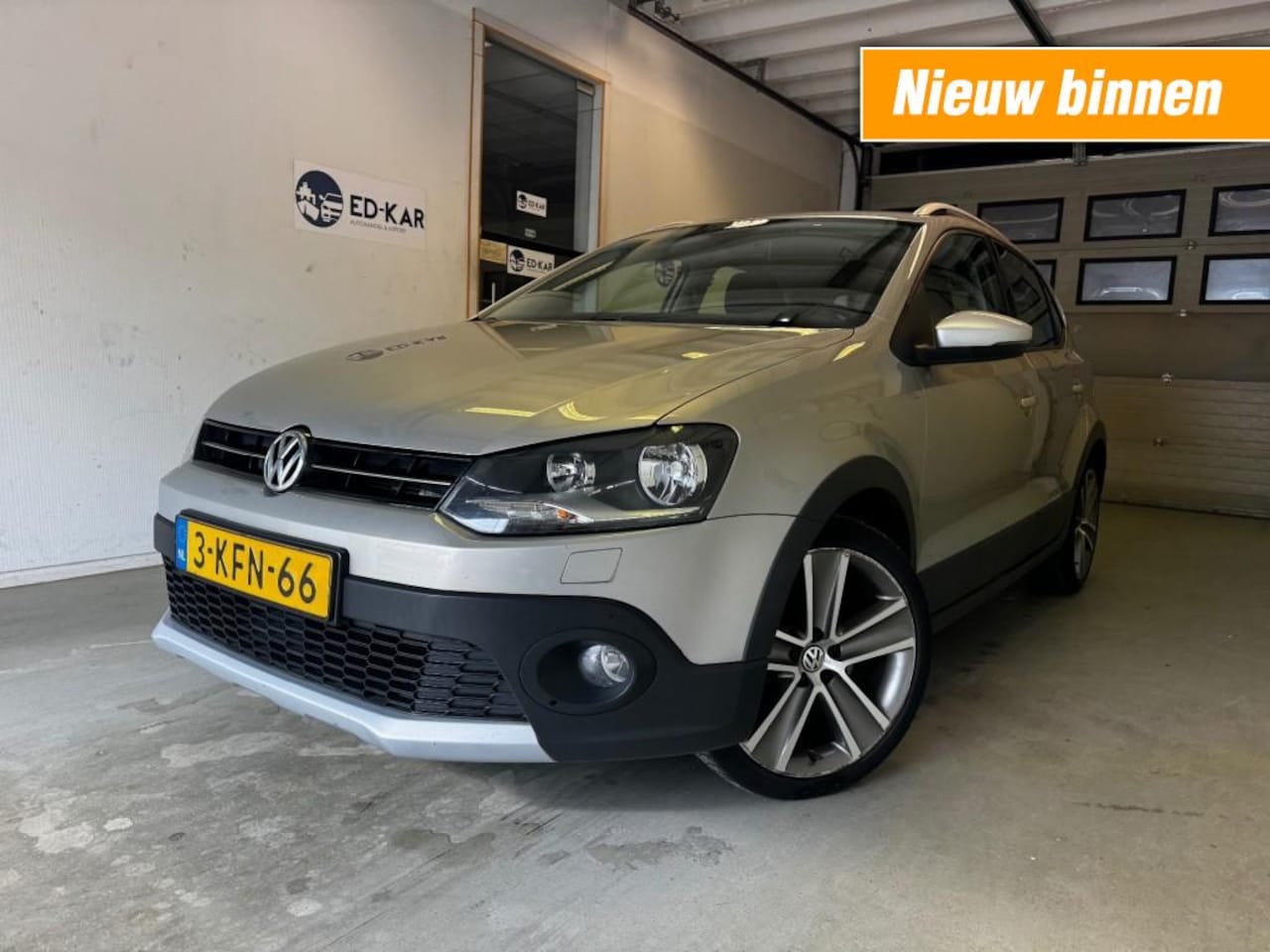 Volkswagen Polo - 1.2 TSI Cross AUT CLIMA LMV 3DE EIG NL AUTO NAP - AutoWereld.nl