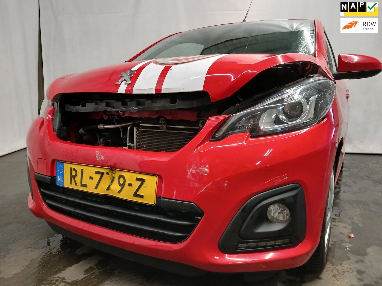 Peugeot 108 - 1.0 e-VTi Active - Airco - Display - Frontschade - Export - AutoWereld.nl