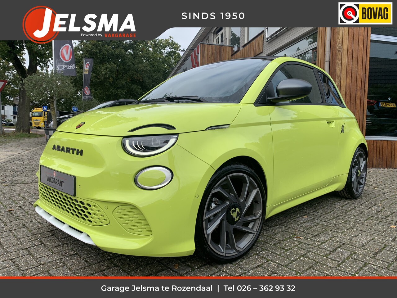 Fiat 500 Abarth - 500C Scorpionissma 42 kWh Subsidie mogelijk! - AutoWereld.nl