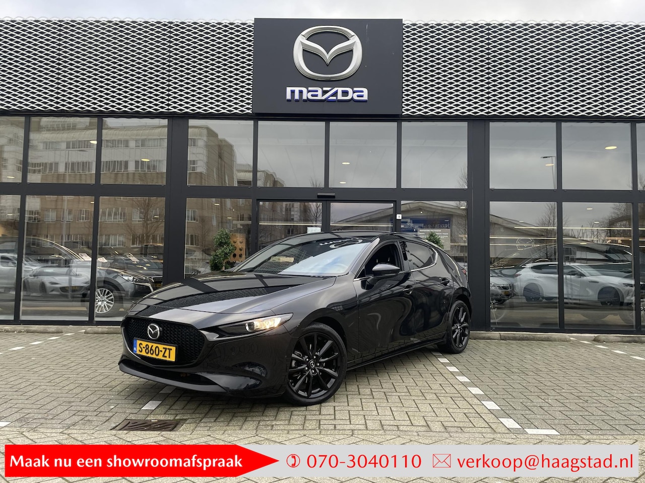 Mazda 3 - 2.0 e-SkyActiv-G M Hybrid 150 Homura Dealer onderhouden / 1e eigenaar / BTW auto - AutoWereld.nl